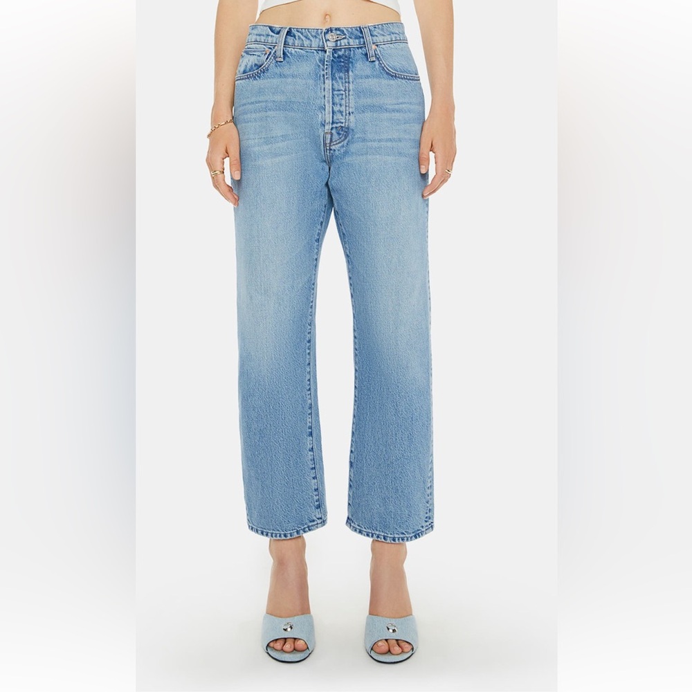 MOTHER Ditcher Cropped Straight Leg